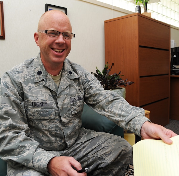 Lt. Col. David Dickey, 5th Medical Operations Squadron Psychologist, is the Mental Health Flight Commander.
