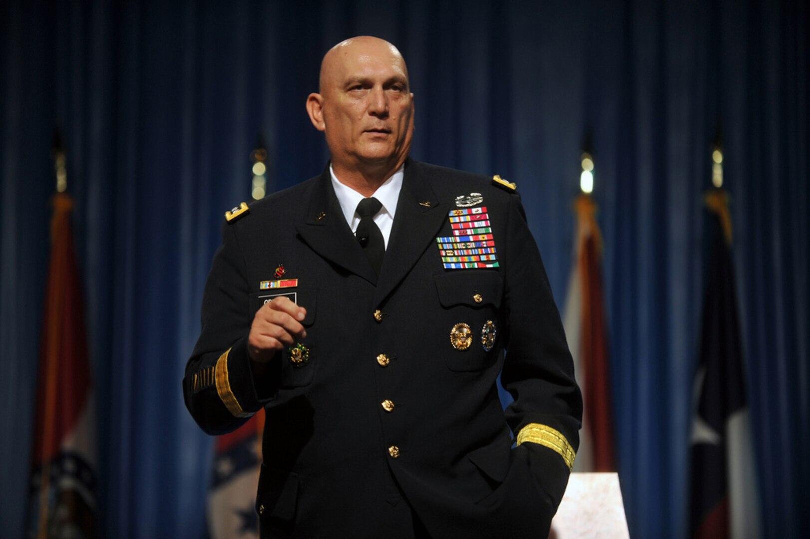 Army Gen. Raymond T. "Ray" Odierno, the chief of staff of the Army, addresses the 134th National Guard Association of the United States General Conference in Reno, Nev., on Sept. 10, 2012.