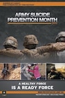 The poster illustrates getting involved, reaching out and the importance of being part of a team and looking out for your buddies.