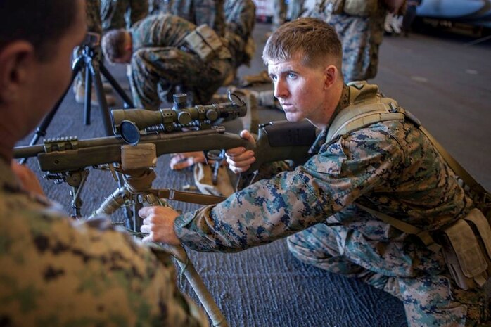 Battalion Landing Team 2/4 conducts training while deployed with the 31st MEU.