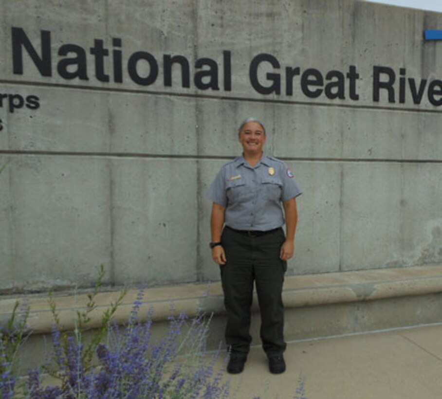 Angie Smith directs the National Great Rivers Museum by Melvin Price Locks and Dam 26, as well as overseeing U.S. Army Corps of Engineers’ educational outreach programs. (The Telegraph/LINDA N. WELLER)