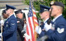On Sept. 11, 2013 a memorial to those killed on Sept. 11, 2001 was dedicated at the Air Mobility Command museum at Dover Air Force Base, Del. The memorial, which incorporates two pieces of steel from World Trade Center tower one, a rock from the United Airlines Flight 93 crash site and a block from the damaged portion of the Pentagon, makes Delaware the 50th and final state to have a public memorial. The steel was acquired through the Port Authority of New York and New Jersey World Trade Center steel program. (U.S. Air Force photo/Greg L. Davis)