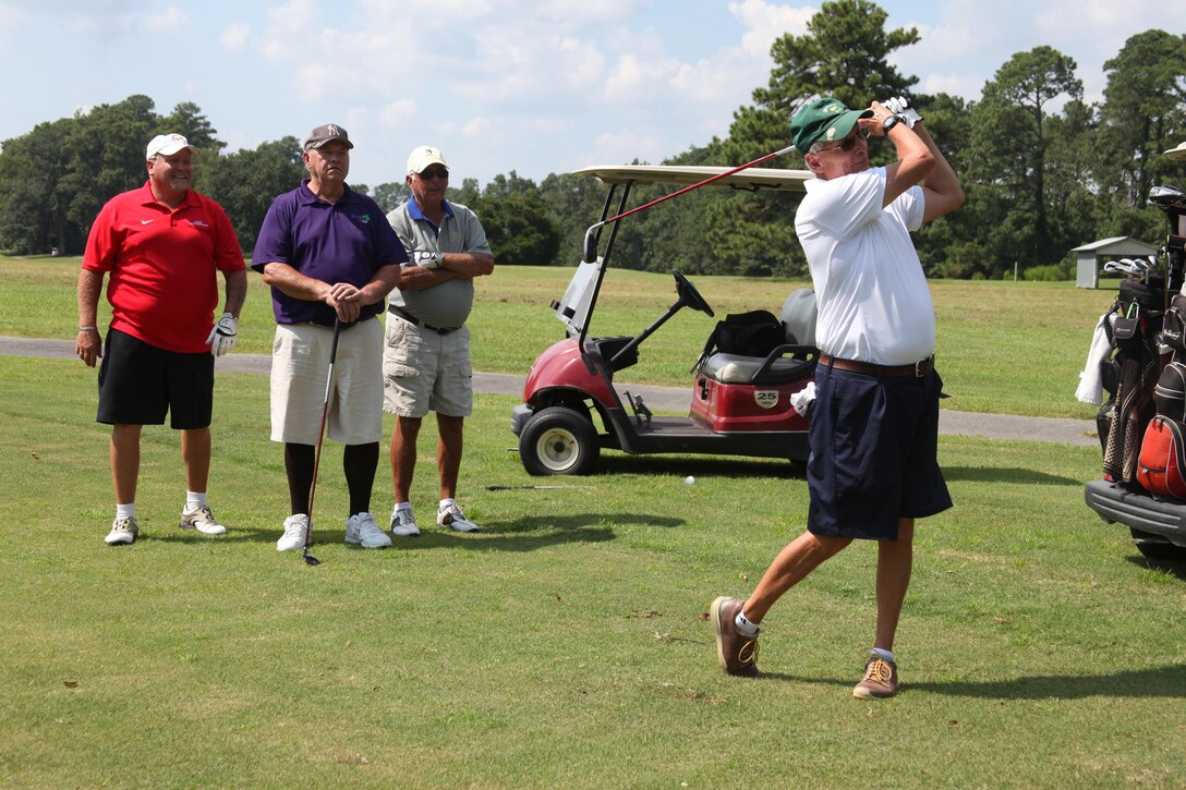 Golfers swing for Commander's Cup