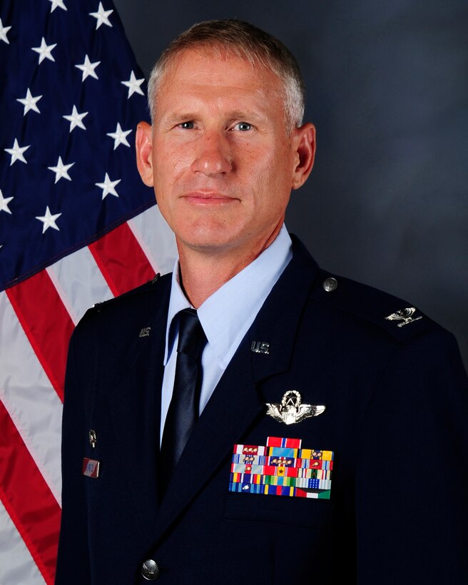 Colonel David L. Almand is the Commander, 89th Airlift Wing