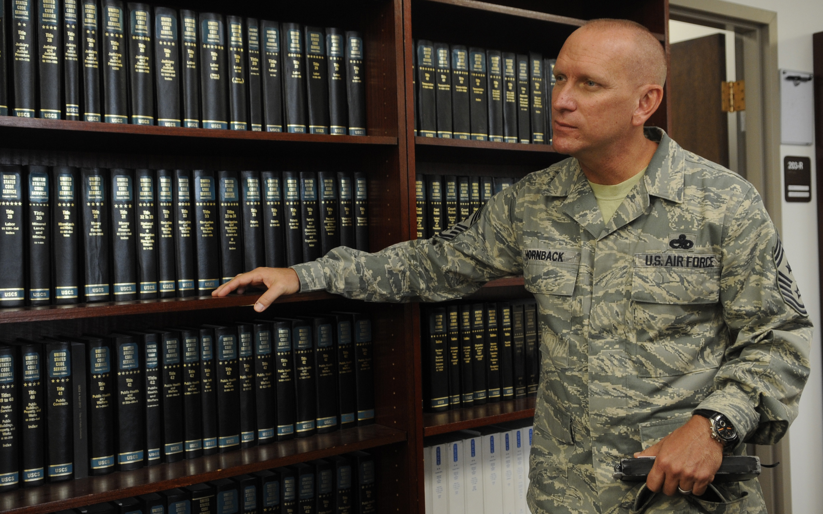 AFGSC command chief visits Team Whiteman > Whiteman Air Force Base