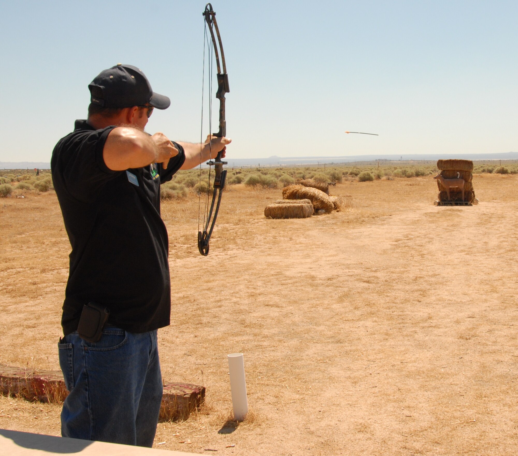 The archery range operated by Outdoor Recreation. (U.S. Air Force photo by Kenji Thuloweit)