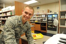 Capt. Brandon Hey, is a Pharmacist assigned to the 5th Medical Support Sqadron.