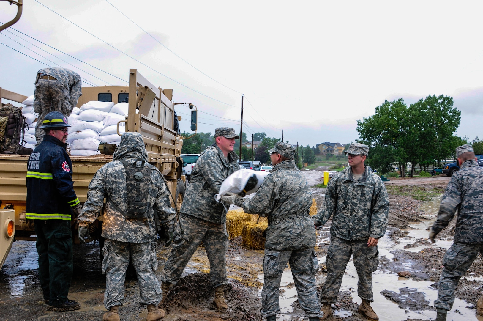 Colorado National Guard Army Soldiers Rescue More Than 2100 People Displaced By Massive Floods 