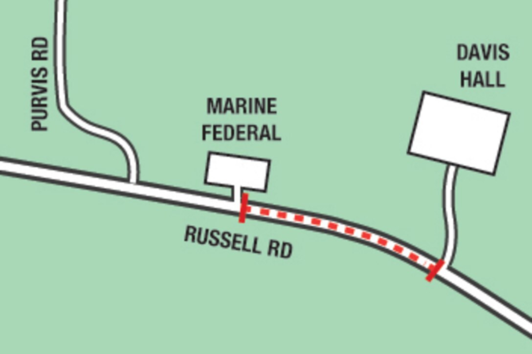 Construction on Phase 2 of the widening of Russell Road is scheduled to begin by the end of the month.