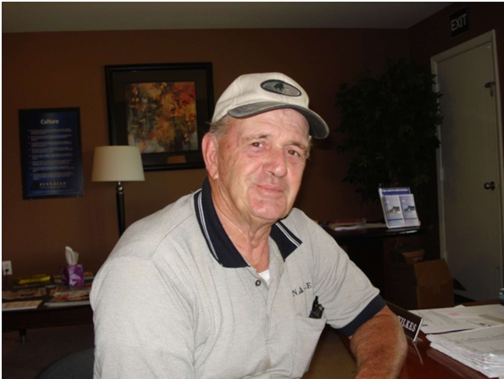Todd Burgess, a maintenance technician from the Hunt Communities housing office, passed away Sunday, Sept. 15. The retired master sergeant and AC-130 gunner was awarded numerous decorations including the Vietnam Service medal with three Service Stars, Distinguished Flying Cross with two Oak Leaf Clusters and the Air Medal with six Oak Leaf Clusters. He is credited with saving the life of Jack, Capt. Justin Perkins’ son. (Courtesy Photo)