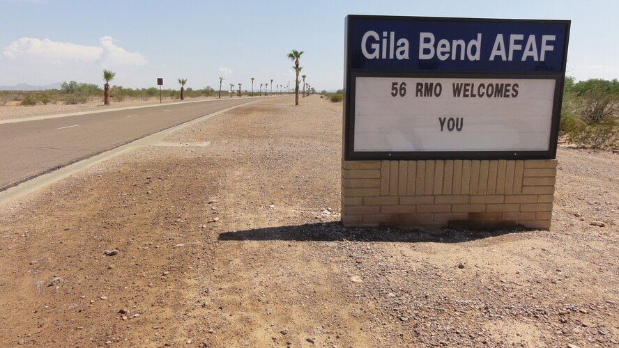 The public may obtain a permit for visiting the Barry M. Goldwater Range-East at the Gila Bend Air Force Auxiliary Field, located approximately 3 miles south of Gila Bend on the east side of State Road 85.