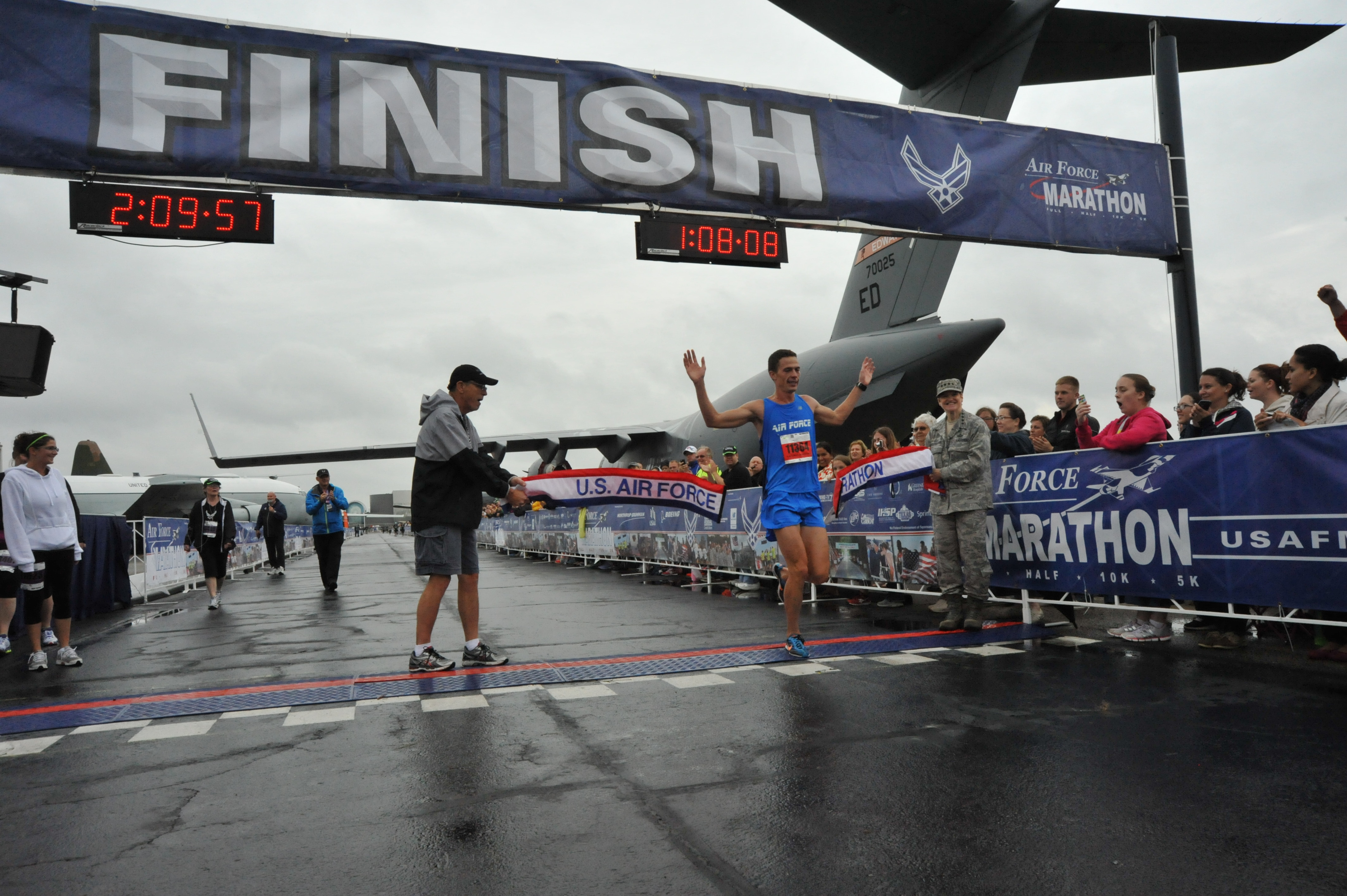 U.S. Air Force Marathon's Men's 10k Winner
