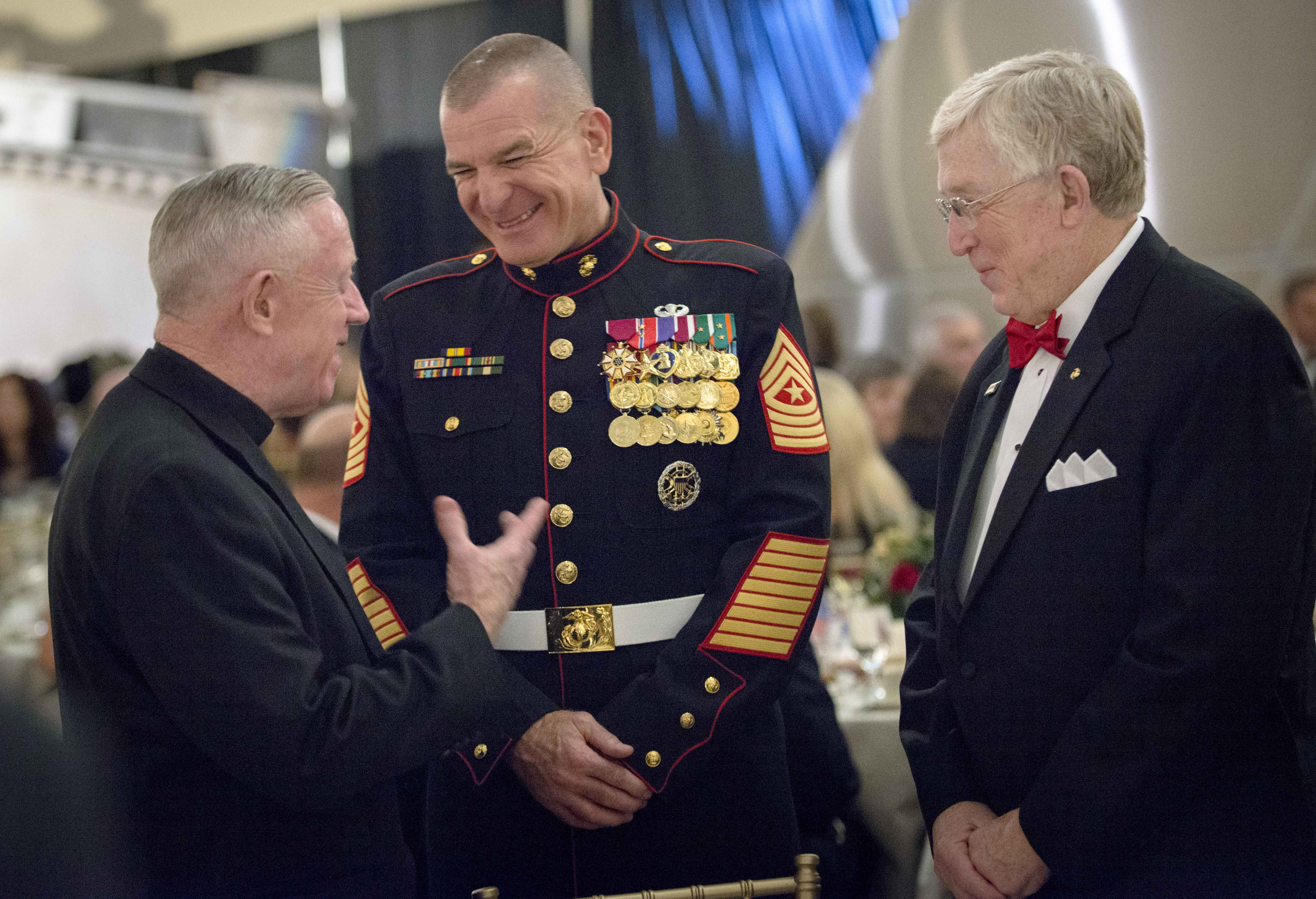 Marine Corps Sgt. Maj. Bryan B. Battaglia, senior enlisted advisor to