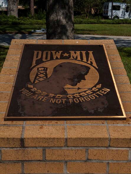 Airmen participated in a 23-mile run at Moody Air Force Base, Ga., Sept. 20, 2013 to remember those who were and are Prisoners of War or Missing in Action. Each participating squadron ran a minimum of one mile, but many Airmen continued to run more to show their respect. (U.S. Air Force photo by Airman Alexis Grotz/Released)