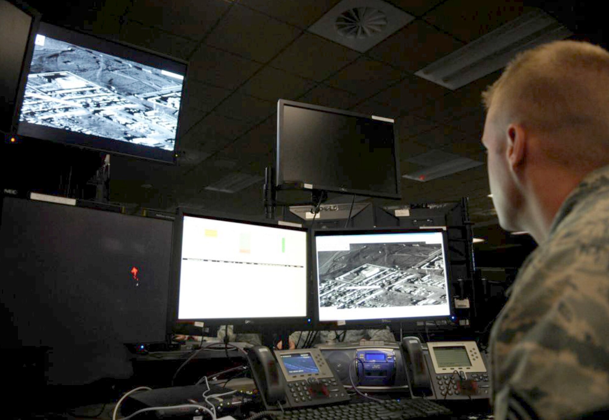 Reserve ISR analysts are on the job around the clock to provide direct support to war fighters in a theater of operations.