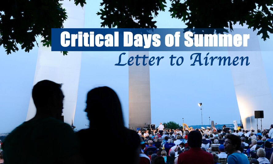 The Air Force concluded its Critical Days of Summer campaign on Sept. 3, and the results reflect the need to be mindful that safety is integral to every choice we make and action we take. (Air Force graphic by Keith Wright)