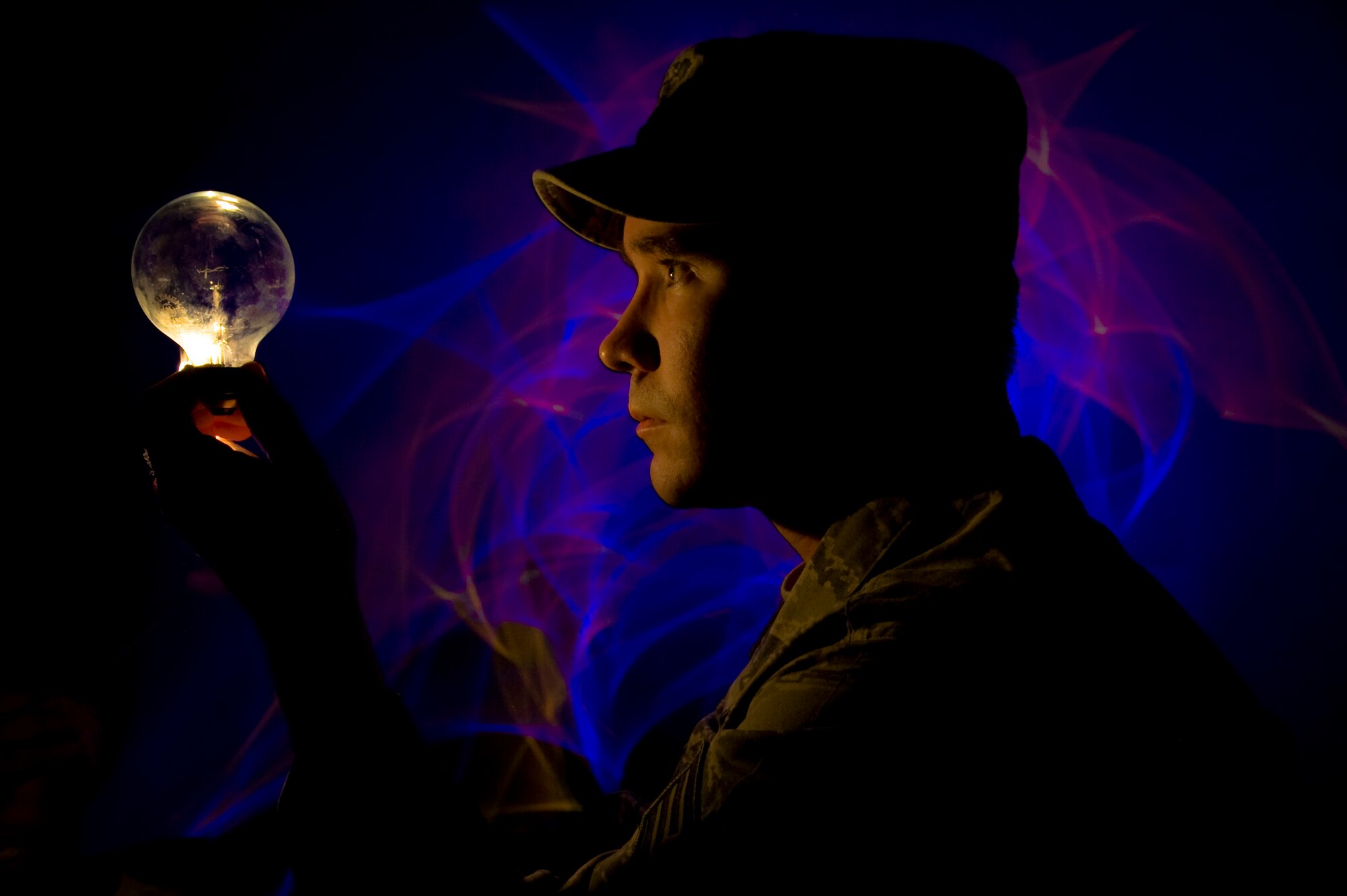 The U.S. Air Force has designated October as Energy Action Month. The action month provides an opportunity for Airmen to learn about the impact of energy to the Air Force’s mission as part of the national campaign lead by the Department of Energy. (U.S. Air Force photo by Airman 1st Class Riley Johnson/Released) 