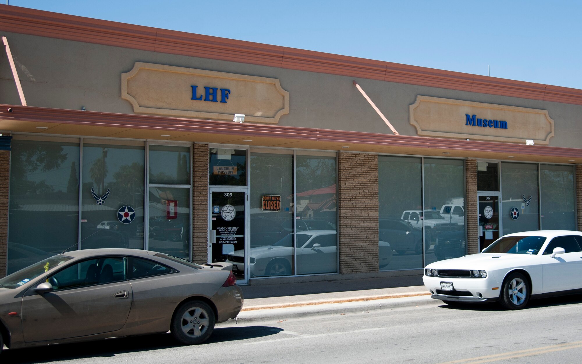 Laughlin Heritage Foundation is found on South Main Street in historic Del Rio, Texas, Sept. 25, 2013. The foundation is open from 10 a.m. to noon and 1 to 4 p.m., Monday, Wednesday, Friday and Saturday. (U.S. Air Force photo/Airman 1st Class Jimmie D. Pike)