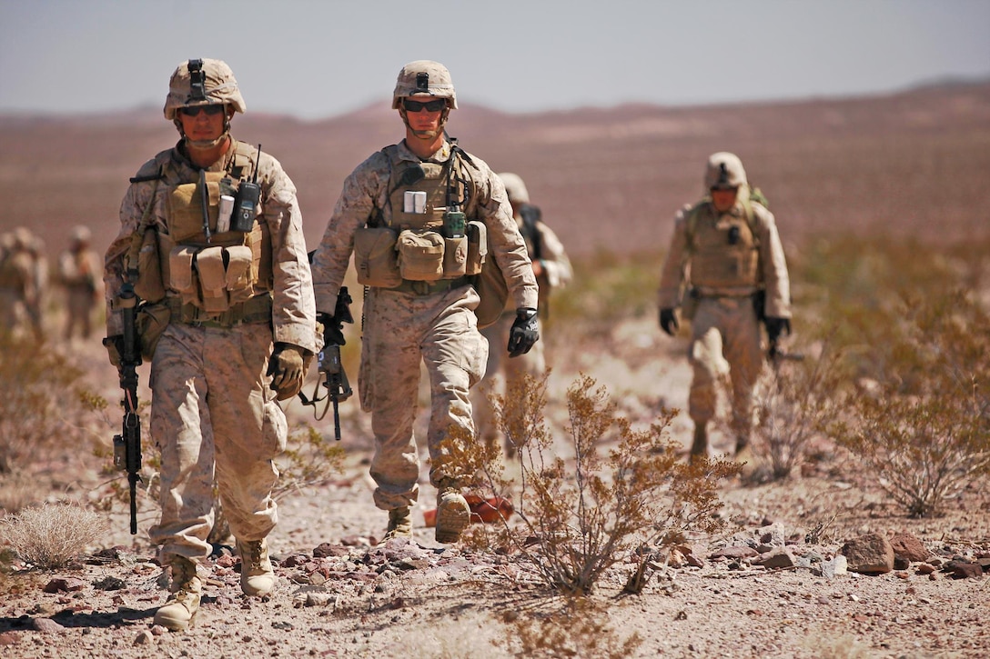 Hawaii Marines take charge of desert exercise