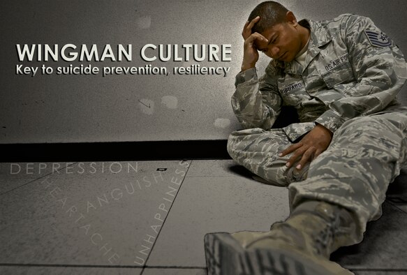 Resiliency is a term describing skill sets for Airmen to bounce back and grow following adversity. The wingman culture strengthens Airmen by providing them the tools and support to face the challenges of military life, especially while deployed. (U.S. Air Force photo illustration/Staff Sgt. Benjamin W. Stratton) 
