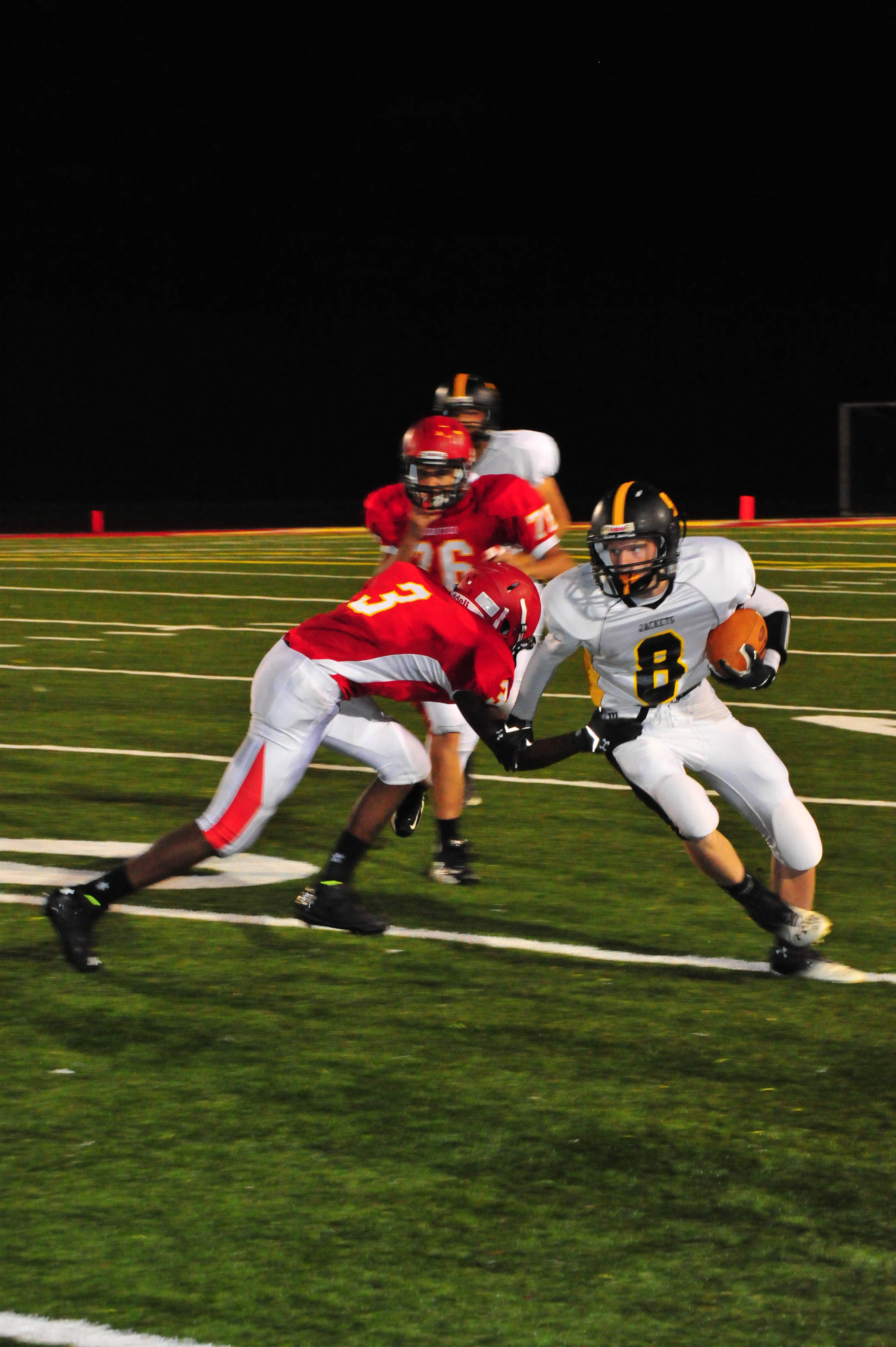 Yellowjackets Swarm Butler Stadium Stinging Football Team