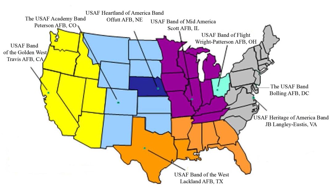AF Bands AOR