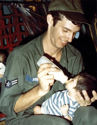 Many of the employees deployed to the Defense Attaché Office Saigon helped escort evacuating Vietnamese orphans from Saigon during the collapse of South Vietnam in April 1975.