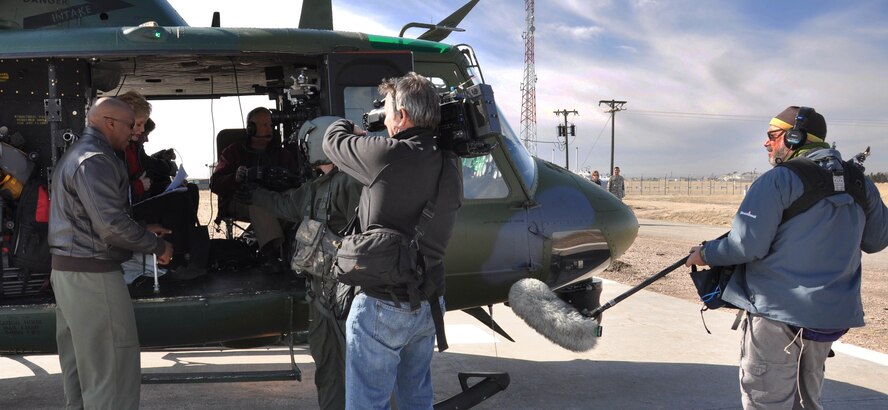 The 90th Missile Wing hosted a 60 Minutes crew March 24 thru 28. (U.S. Air Force photo by 2nd Lt. Christen Ornella)