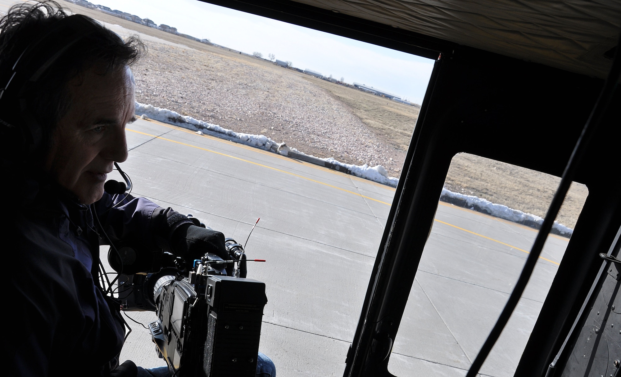 The 90th Missile Wing hosted a 60 Minutes crew March 24 thru 28. (U.S. Air Force photo by 2nd Lt. Christen Ornella)