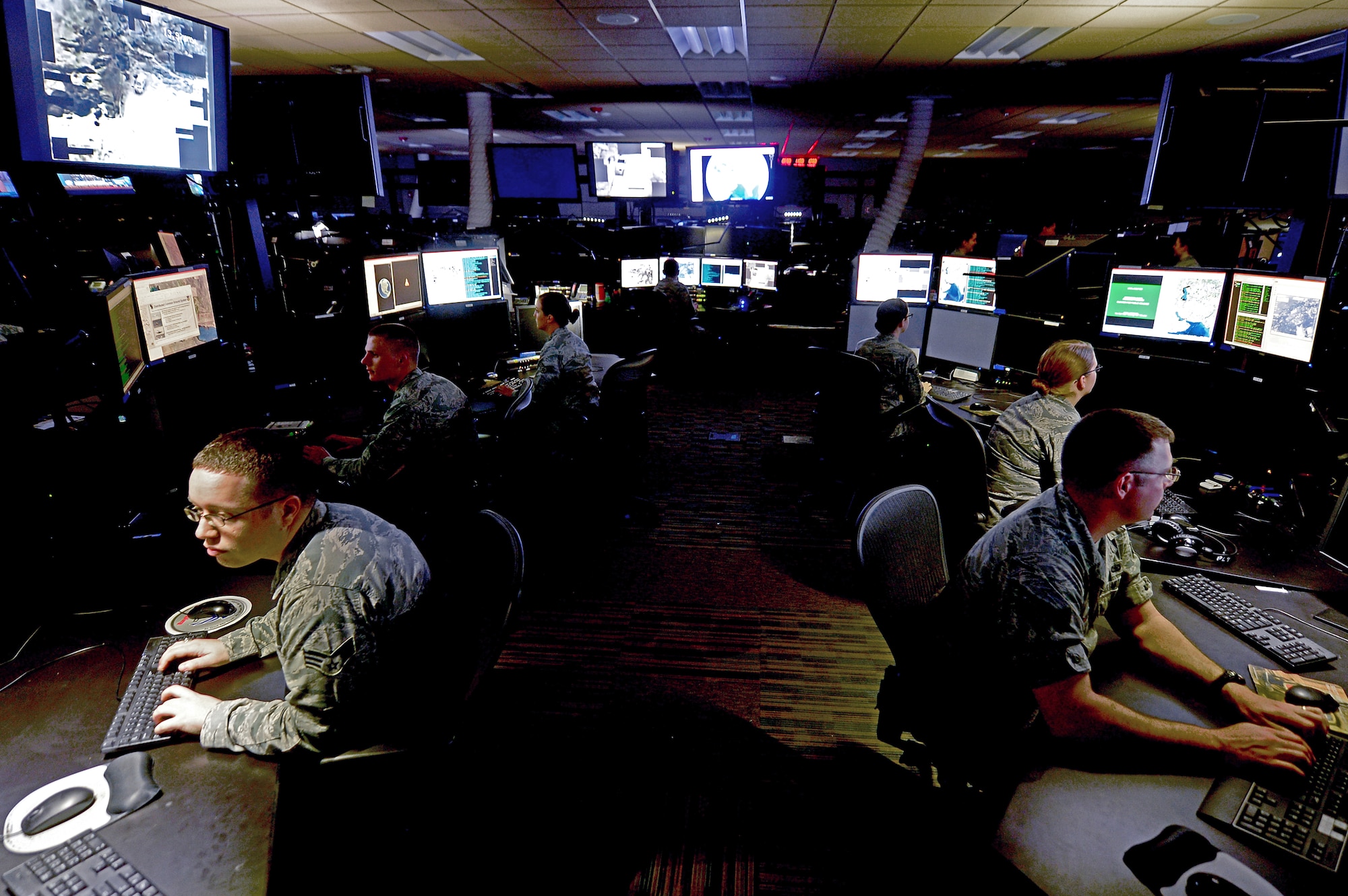 The Air Force Distributed Common Ground System (AF DCGS), also referred to as the AN/GSQ-272 SENTINEL weapon system, is the Air Force’s primary intelligence, surveillance and reconnaissance (ISR) collection, processing, exploitation, analysis and dissemination (CPAD) system. 
(U.S. Air Force photo)
