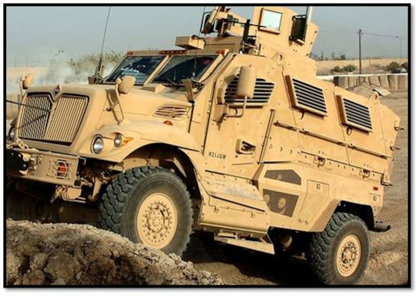 Mine Resistant Ambush Protected Family of Vehicles is a family of mobile, land-based platforms designed for conducting Department of Defense ground combat and support missions in hostile territory.