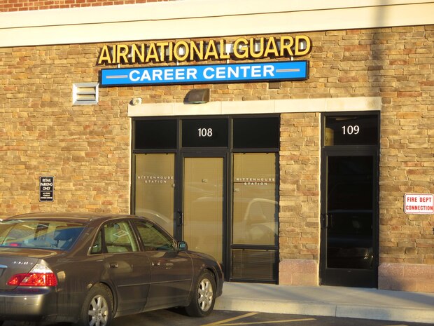 The Delaware Air National Guard Career Center and Recruiting Office, 250 South Main Street, suite 108, Rittenhouse Station, Newark, Del., on March 26, 2014. The grand opening will occur April 4, 2014. This is the first such facility to operate in the state since the unit was founded in 1946. (U.S. Air National Guard photo by Tech. Sgt. Benjamin Matwey)