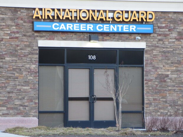 The Delaware Air National Guard Career Center and Recruiting Office, 250 South Main Street, suite 108, Rittenhouse Station, Newark, Del., on March 26, 2014. The grand opening will occur April 4, 2014. This is the first such facility to operate in the state since the unit was founded in 1946. (U.S. Air National Guard photo by Tech. Sgt. Benjamin Matwey)