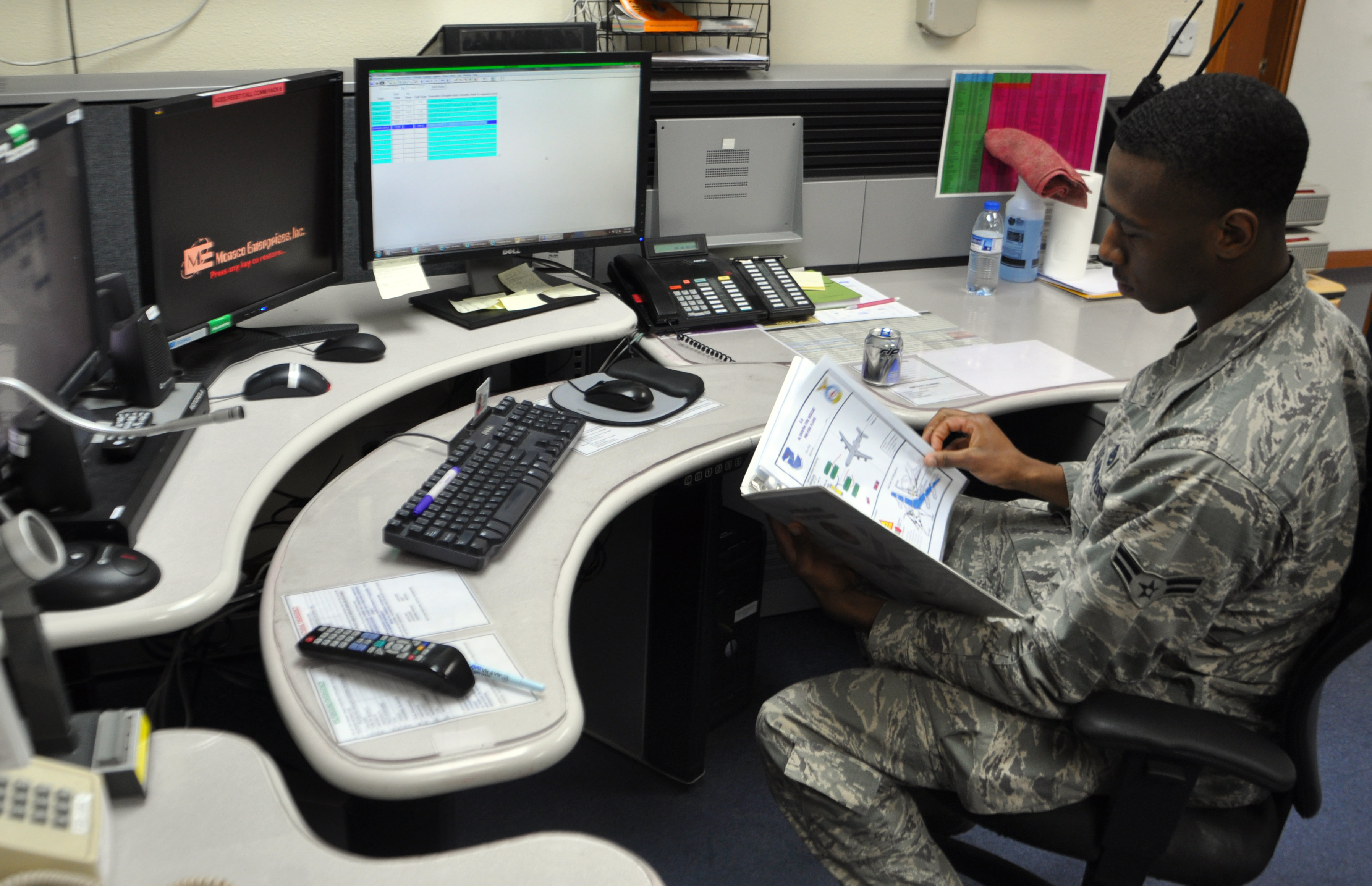 Emergency Communications Center Provides 911 Support U S Air Forces Central 380AEW Article