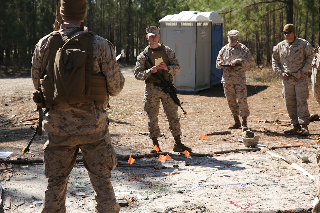 Logistics Officers Training Course field exercise is the final step to graduation image