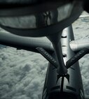A B-52 Stratofortress is refueled in-flight April 2, 2014 over the Pacific Ocean near Joint Base Pearl Harbor-Hickam, Hawaii. This flight was in support of a mission in which two B-52 Stratofortress strategic bombers from Barksdale Air Force Base, La. and two B-2 Spirit strategic bombers from Whiteman Air Force Base, Mo., flew round trip non-stop from their respective home stations to training ranges in Hawaii. (U.S. Air Force photo by Staff Sgt. Nathan Allen)