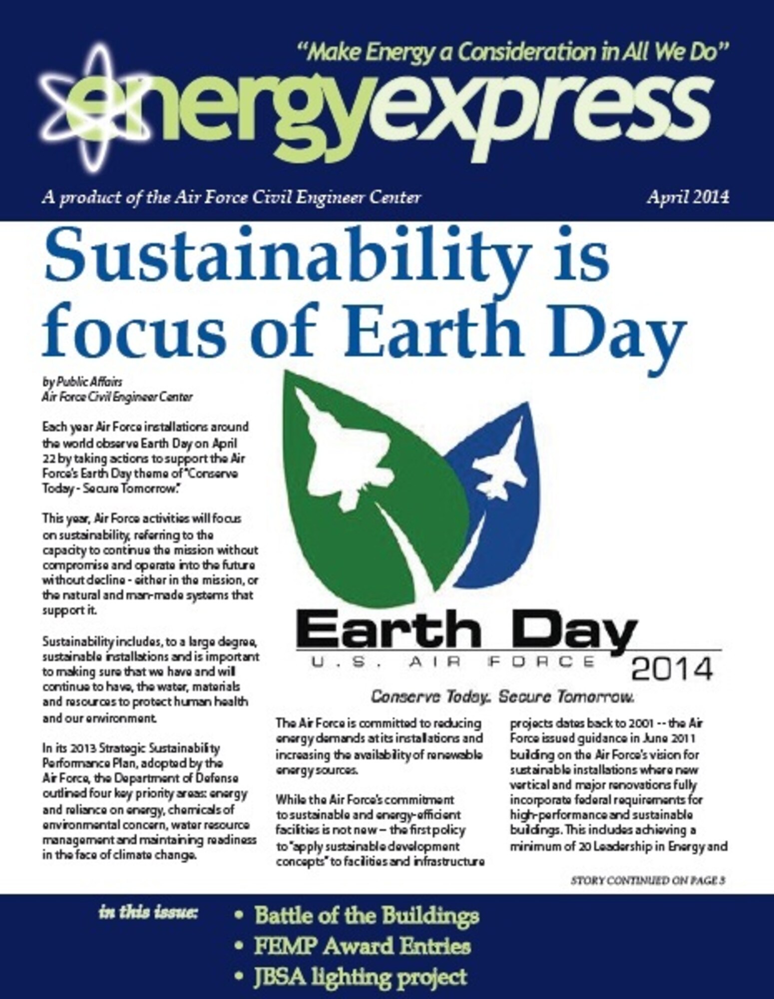 April 2014 Energy Express