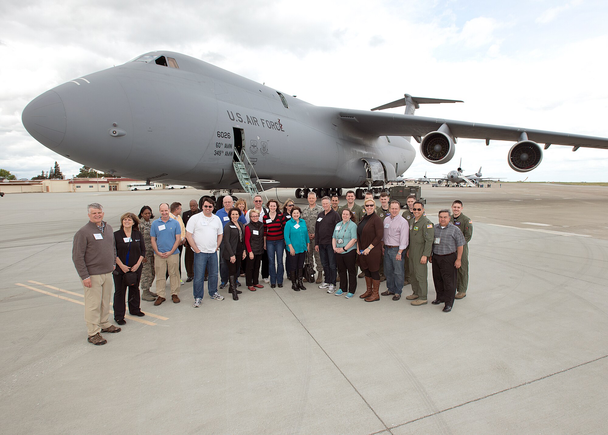Twenty-seven civic leaders and honorary commanders from Joint Base Lewis-McChord, Wash., visited and toured Travis’ units and facilities March 28 during a fly-away civic leader tour.