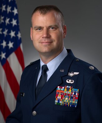 Lt. Col. Daniel DeVoe, 570th Global Mobility Squadron