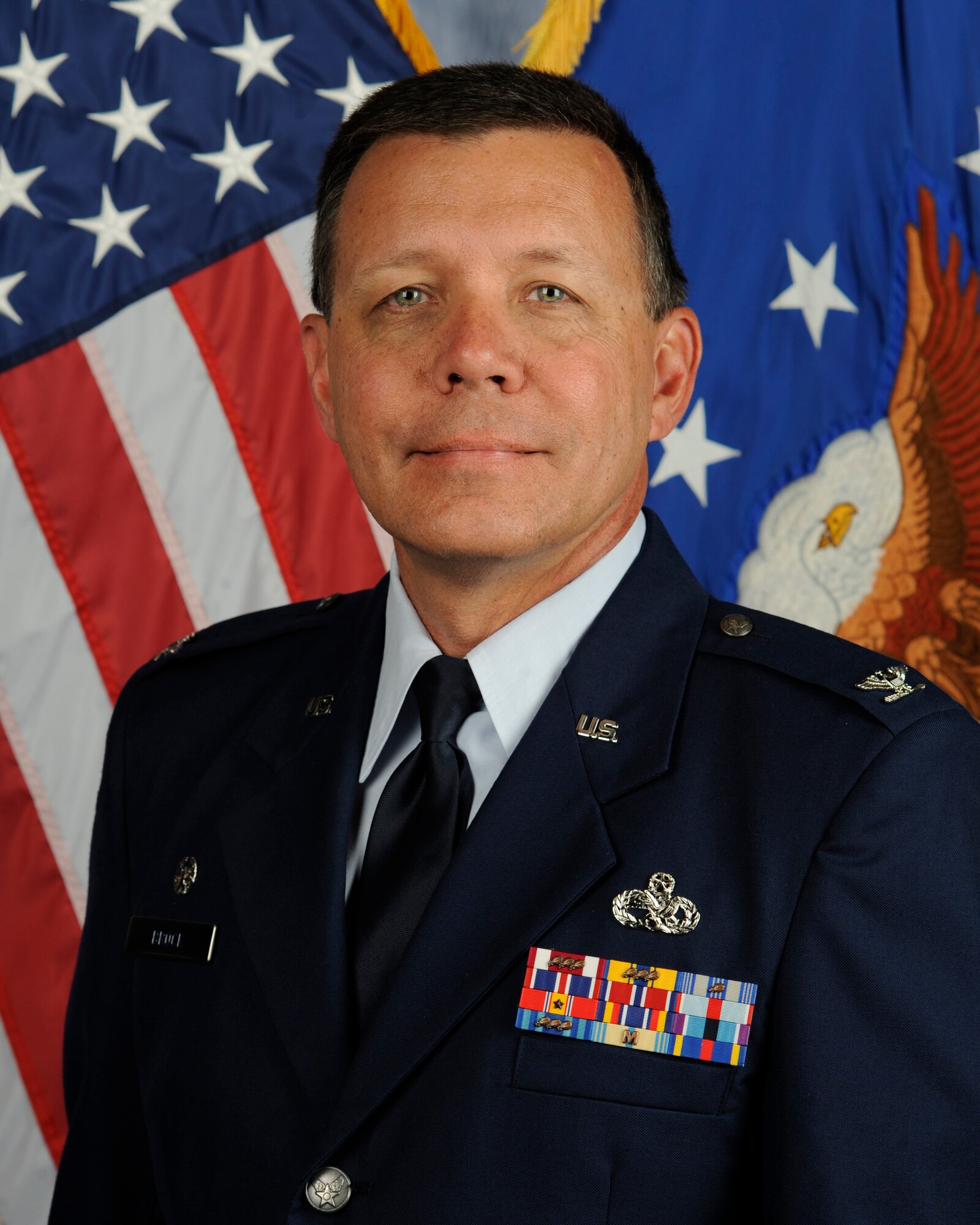 442d Fighter Wing Maintenance Group Commander Colonel James P. Brock. (U.S. Air Force courtesy photo)