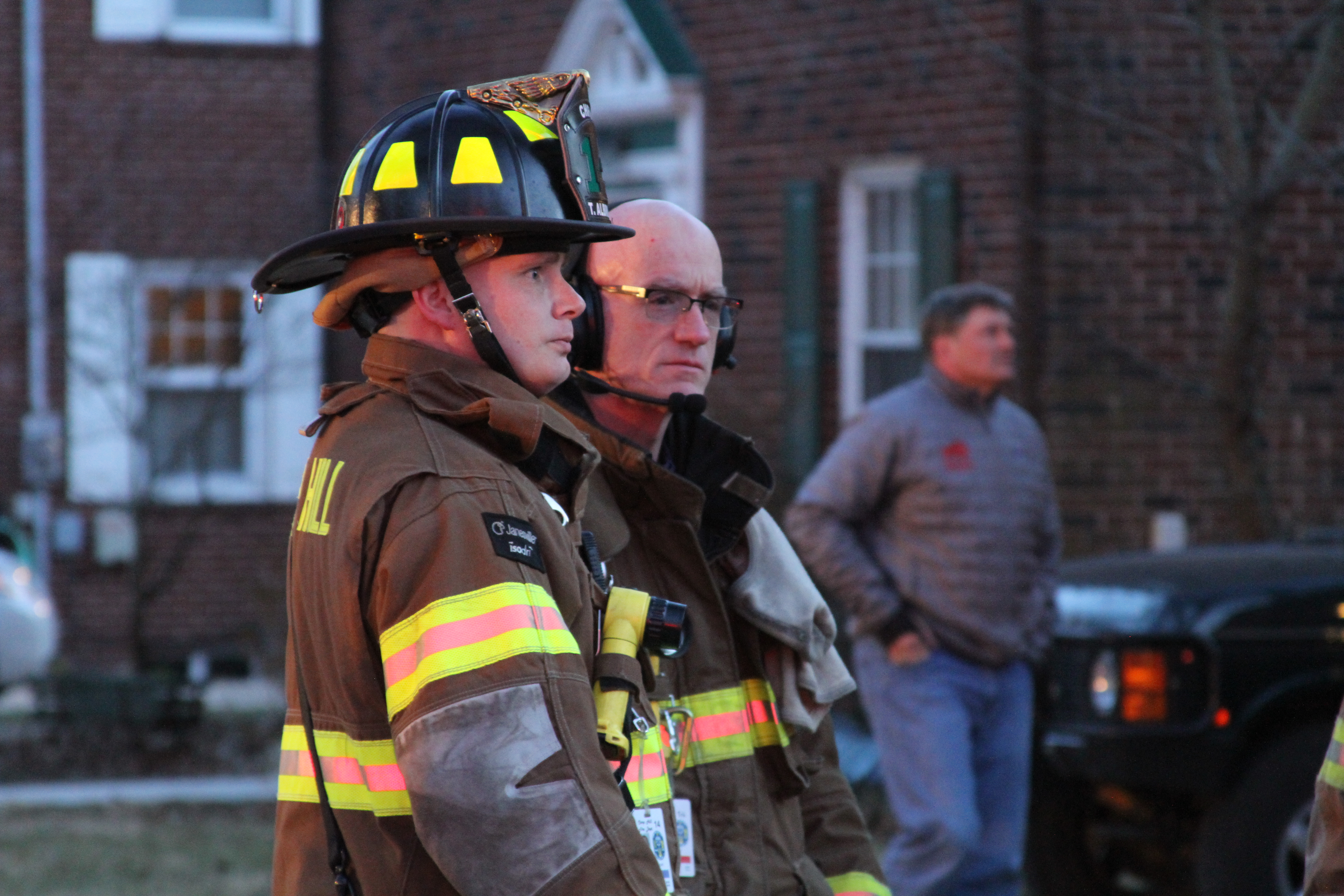 Marine lives boyhood dream, serves as volunteer firefighter