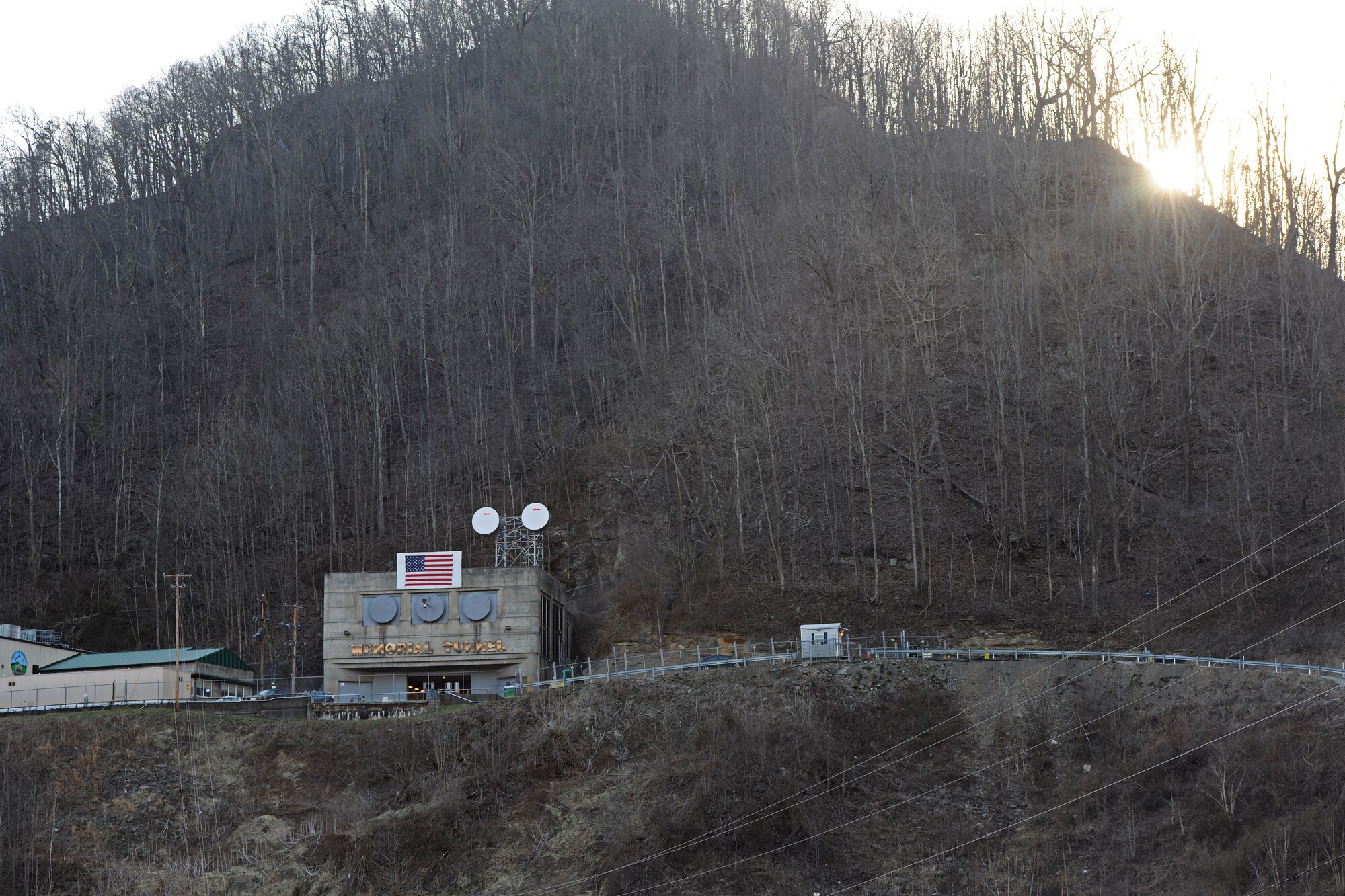 Civil Engineer Airmen attend the 2014 Black Flag training exercise at the Center for National Response’s Memorial Tunnel near Standard in W.Va., from March 24 to April 4. The West Virginia National Guard manages the CNR as an element of the Joint Interagency Training and Education Center.  The approximately half mile long tunnel is ideal for consequence and crisis management emergency response training. (U.S. Air Force Photo/ Airman 1st Class Nesha Humes)