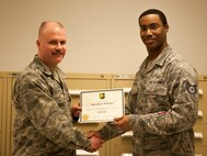 SSgt John J. Williams, 5th Operations Support Squadron, 5th Operations Group, has epitomized the 5 BW/CC’s vision of mission ownership.  Sgt. Williams stepped up and took charge of the accountability and updating of the Integrated Maintenance Data System (IMDS) with accurate Part and Serial numbers for 280 Back Automatic and 168 Drogue Parachute systems.  Maintenance of the IMDS included physically checking each individual parachute data and training Aircrew Flight Equipment personnel on IMDS procedures.  Furthermore, Sgt. Williams took it upon himself to ensure munitions time changes were fully accomplished prior to the departure of 6 B-52s in support of the Continuous Bomber Presence (CBP) in Guam, and 10 B-52s deploying to Ellsworth AFB.  These time changes included the change out and extension of 68 cartridge actuators and 88 Universal Water Activated Release Systems (UWARS).  This task guaranteed the service of munitions throughout the duration of each deployment.