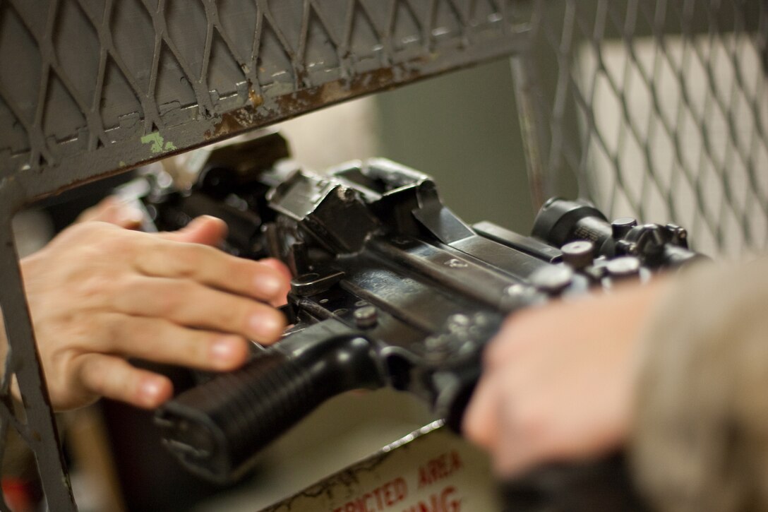 Following the Washington Navy Yard shooting on Sept. 16, 2013, the Marine Corps has conducted a comprehensive review and identified in the policies related to the handling, storage and accountability of privately-owned firearms and ammunition aboard its installations.  According to Marine Administrative Message 176/14, all commanders will review and update their current local directives concerning privately-owned firearms to ensure good order, discipline, security and force protection remain constant aboard their respective installations.