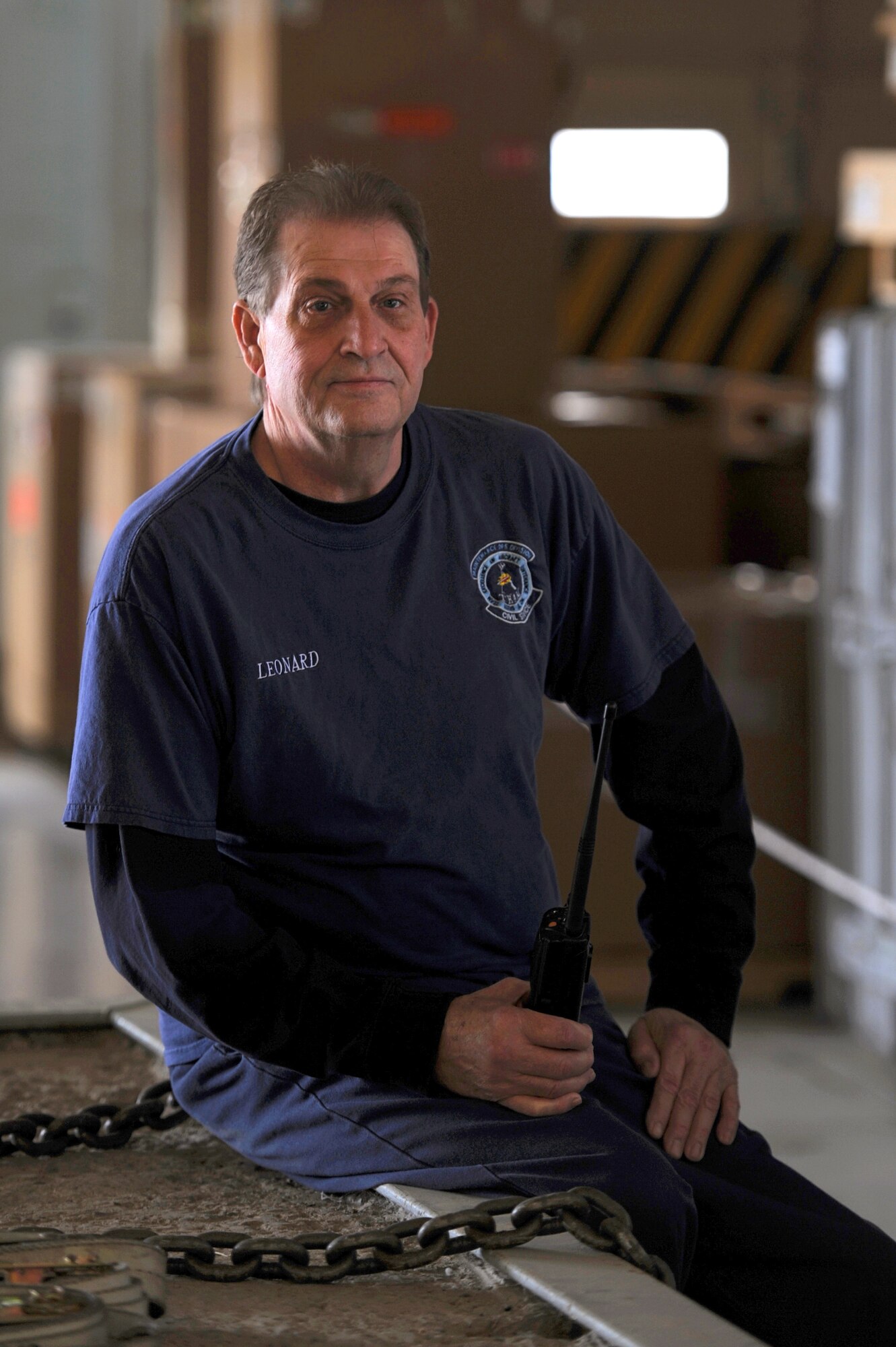 ALTUS AIR FORCE BASE, Okla. – Leonard Ashley celebrated 30 years of federal service April 4, 2014. He is a supply technician for the 97th Air Mobility Wing. (U.S. Air Force photo by Airman 1st Class J. Zuriel Lee/Released)