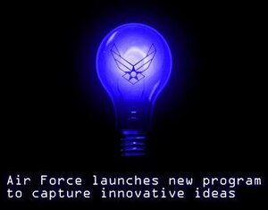 Airmen Powered by Innovation, or API, will replace three existing Air Force "good idea" programs - the Innovative Development through Employee Awareness, Productivity Enhancing Capital Investment, and Best Practices programs - and expand the role of Air Force Smart Operations for the 21st Century. API will serve as a follow-on program to institutionalize the success of the 2013 Every Dollar Counts campaign. During the campaign, 302 ideas submitted by Airmen were implemented by the Air Force, generating savings of $71 million and 24,000 hours annually. (U.S. Air Force graphic by Senior Airman Jason J. Brown/Released)