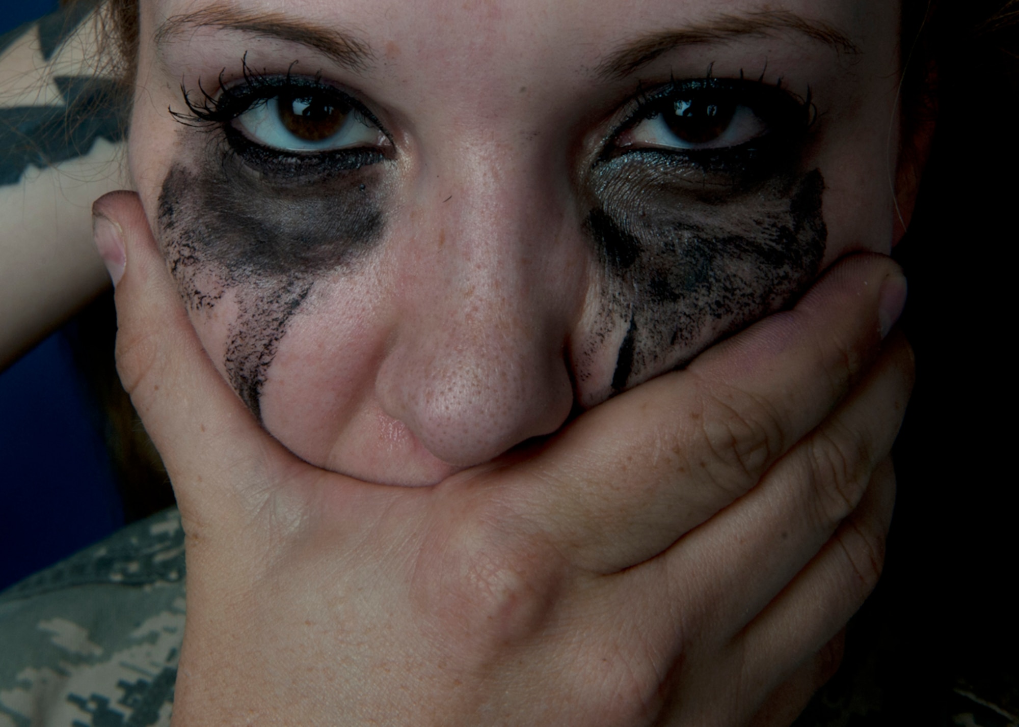 JOINT BASE ELMENDORF-RICHARDSON, Alaska – April is Sexual Assault Awareness month. Nearly one in every five women in the U.S., or 20 million, have been raped in their lifetimes. Approximately one in 71 men, or almost 1.6 million, have been raped during their lives. (U.S. Air Force photo illustration/Staff Sgt. Robert Barnett)