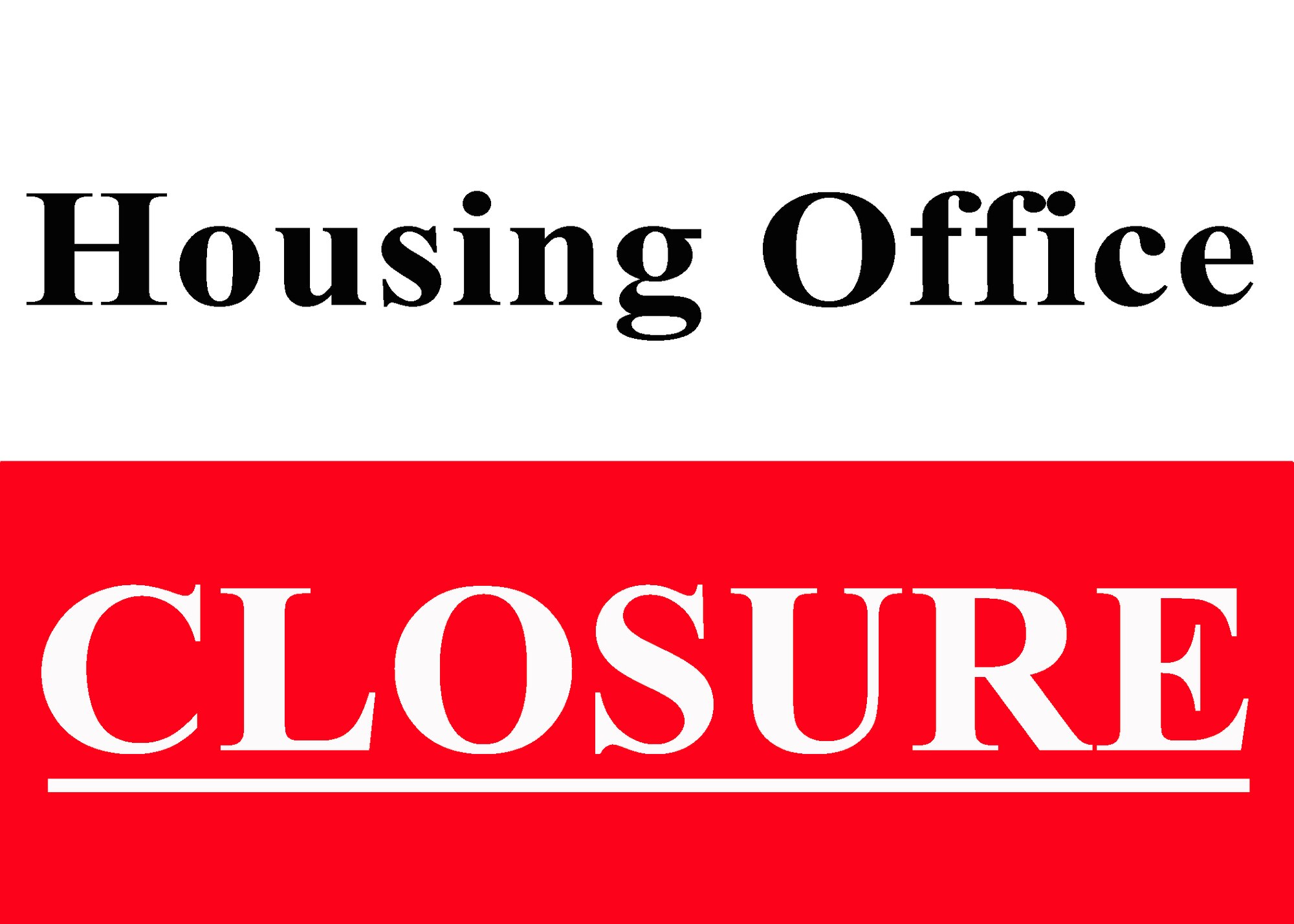 The housing satellite office on Ramstein will be closed and relocated to Volgelweh Military Family Housing April 15 to provide better support for service members. (U.S. Air Force graphic /Airman Dymekre Allen)  