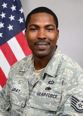 Meet this week’s commentary contributor, Tech. Sgt. DeErick Gray, 387th Expeditionary Support Squadron force protection, deployed from Eglin Air Force Base, Fla. and a native of Shreveport, La. (U.S. Air Force photo by Senior Airman Desiree W. Moye) 