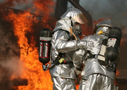 JBSA Fire and Emergency Services in action. 